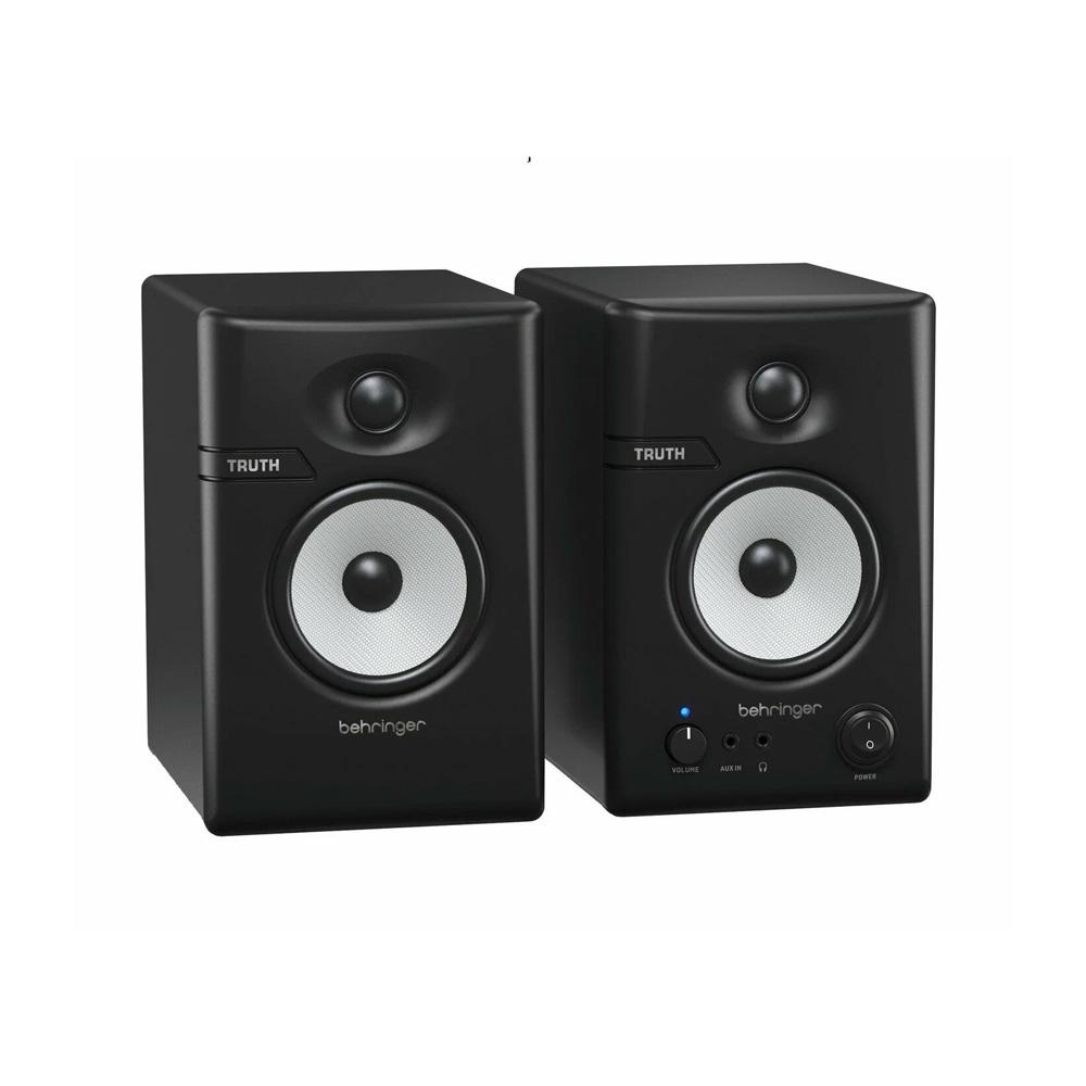 

BEHRINGER TRUTH 3.5 BT: Reference-Grade Ultra-Linear Studio Monitor Pair with Bluetooth