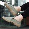 Fashion 2024 Men's New Fashion Style Men's Shoes  Versatile Comfortable Casual Slip-On Slip On Shoes
