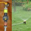 Medidor de Flujo de Agua Digital Manguera Medidor de Agua Para Jardín Exterior RV Manguera Pies -xx_Buena calidad