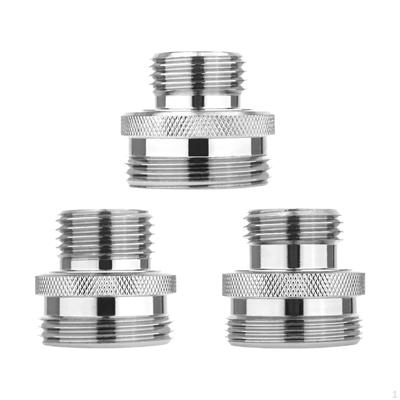 3 Pieces Ball End Shower Arm Adapters Accessories Copper Easy To Install Swivel