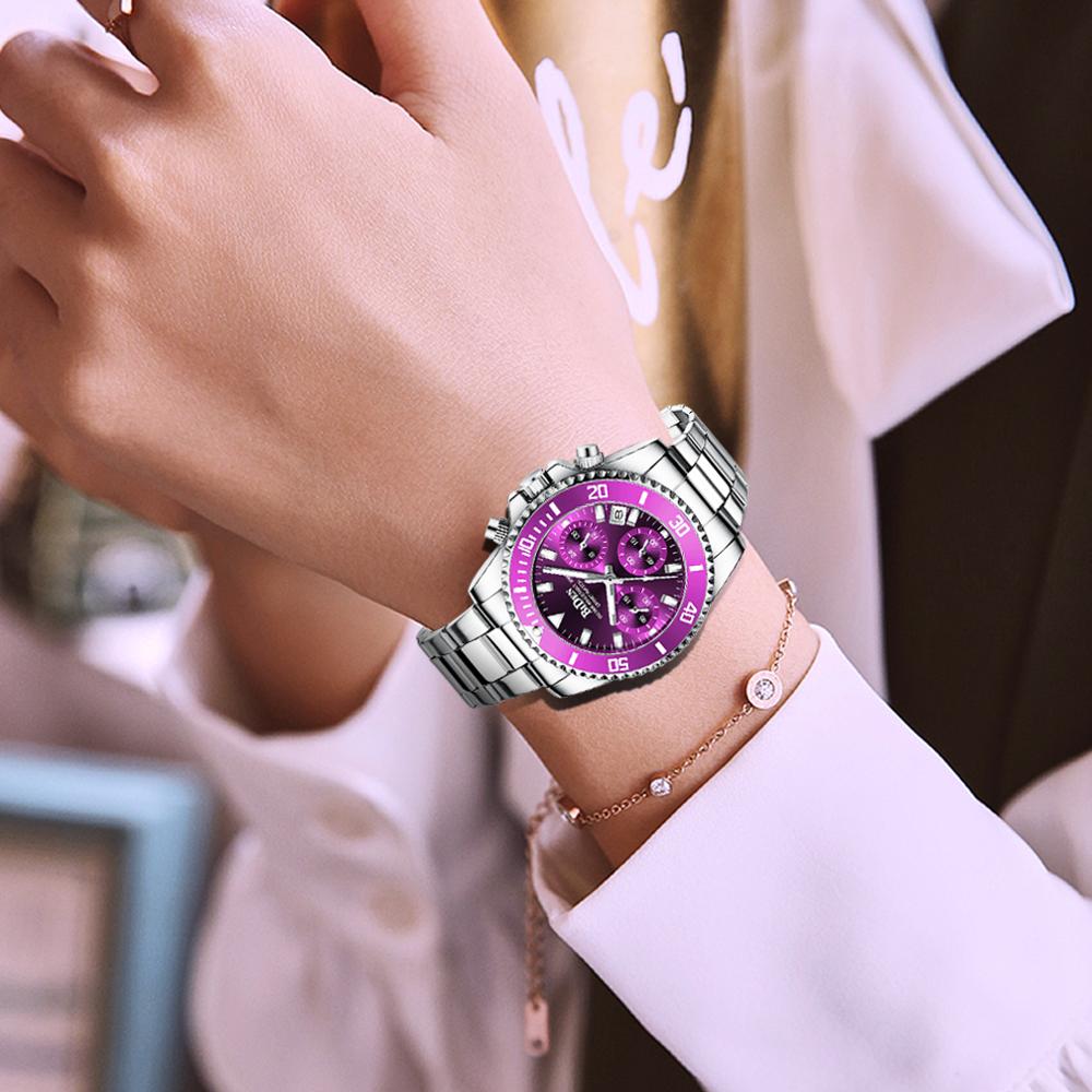 Orologio Orologi da donna Da donna Creativo Acciaio Bracciale da donna  Orologi impermeabile femminile Relogio Feminino acquista in modo economico  — spedizione gratuita, recensioni reali con foto — Joom