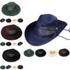 Breathable Outdoor Men Folding Adjustable Mesh Sun Protection Hat Bucket