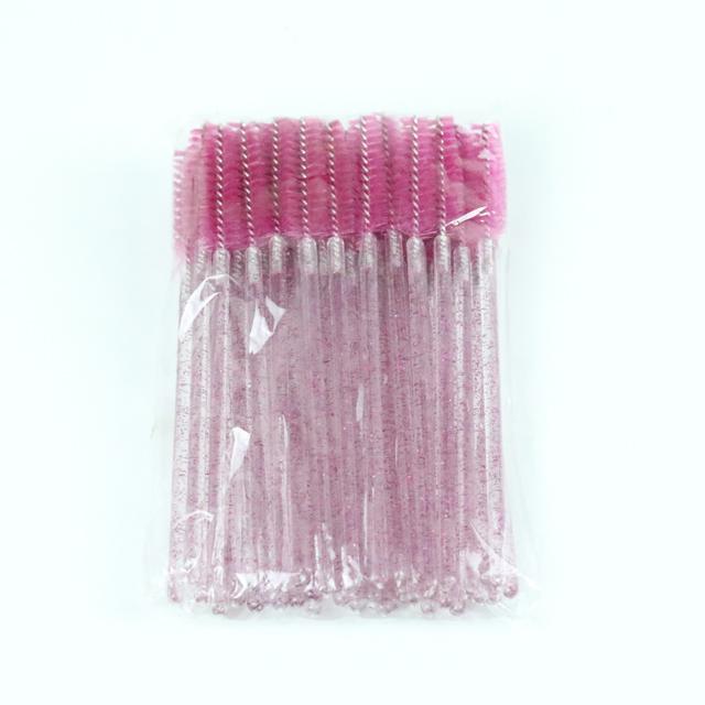 Crystal Eyelash Extender Disposable Mascara Wand Applicator Mascara Brush for Easy Cleaning and Hygienic Application Wholesale