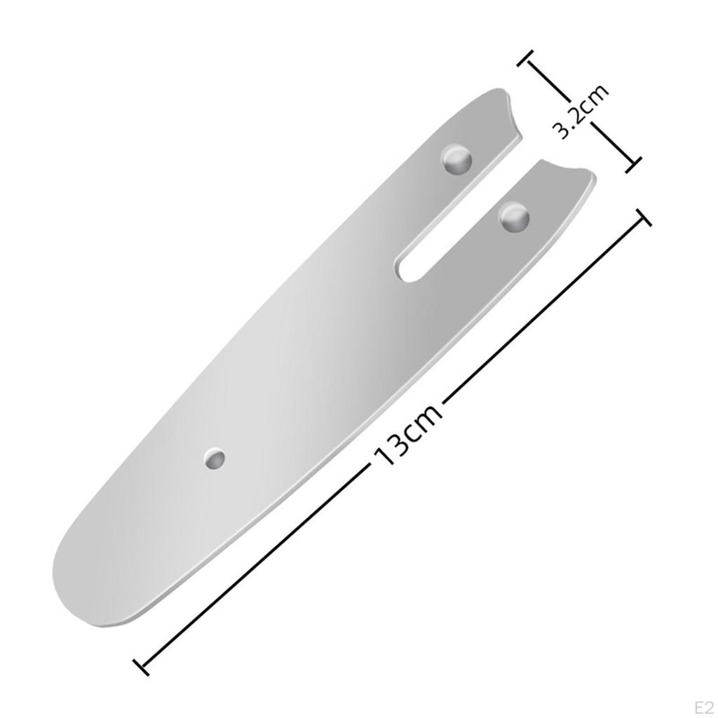 Guide Bar Universal Metal Silver Easy Installation Repair Tool Accessories Professional for Oil Saws