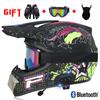 Exclusive Downhill DH Off   Racing AM Mountain Bike Full Helmet Bluetooth Off-road Helmet