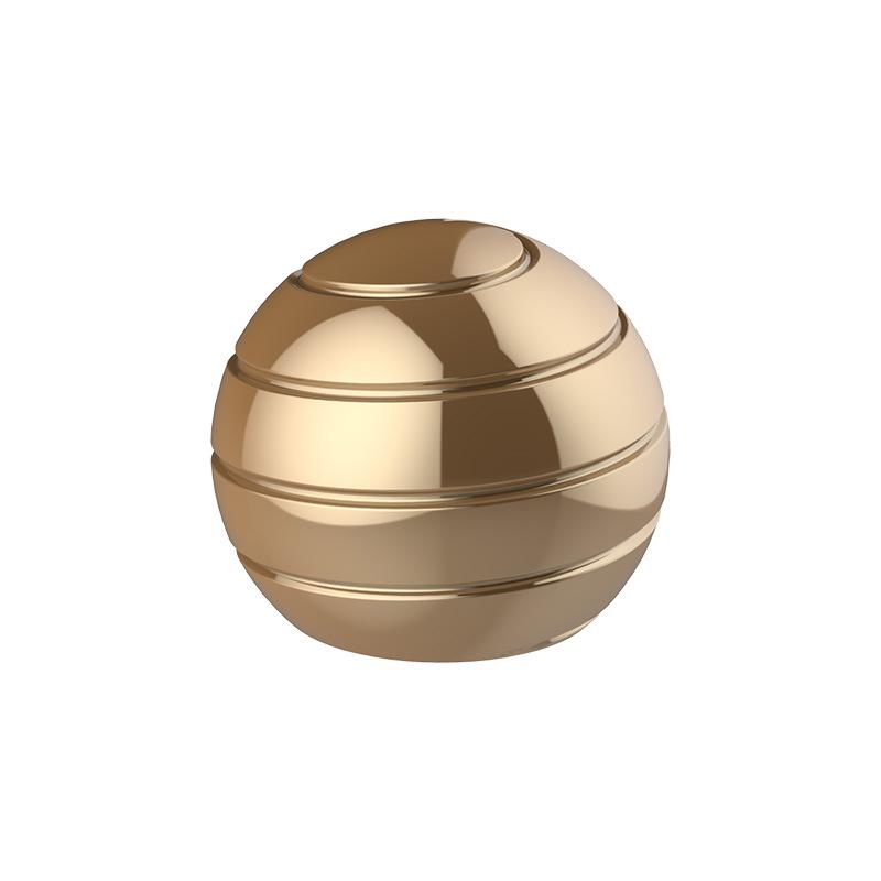 Kinetische Schreibtisch-Spinner Spielzeug-Sets Kugel Optische Täuschung Spinner Metallkreisel Anti-Stress Fidget Toys Spielzeug-Sets Erwachsene Angst ADHS Dekompression