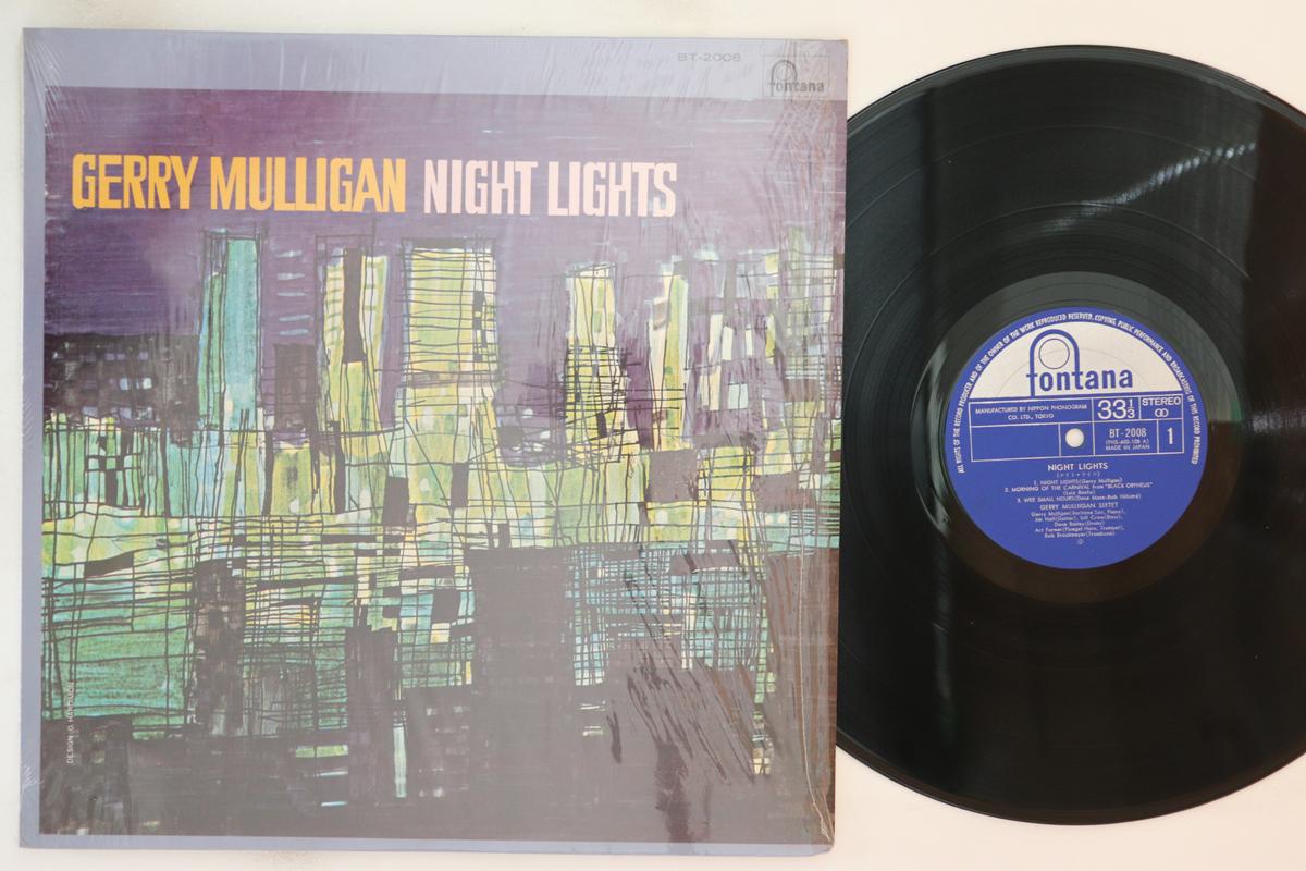 

LP Record GERRY MULLIGAN - Night Lights BT2008 FONTANA 1972 Japan Jazz