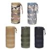 Webbing Tactic Water Bottle Pouch Molle Drawstring Bottle Holder Hiking Travel
