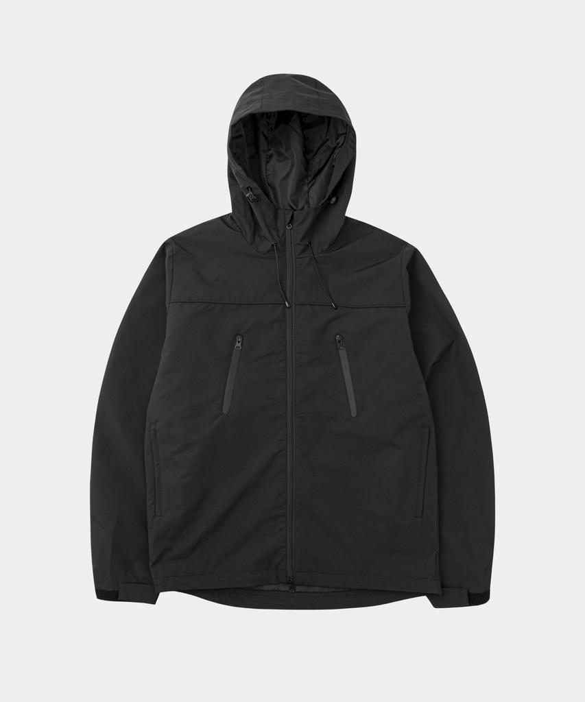 Lettercomo Fly Rain Hardshell Parka Wind Jacket Black