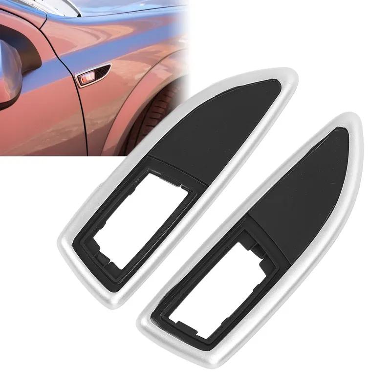 Front Side Turn Signal Light Bezel Cover Set 13250944 & 13250945 for Opel ignia Astra, Left Right Frame Replacement