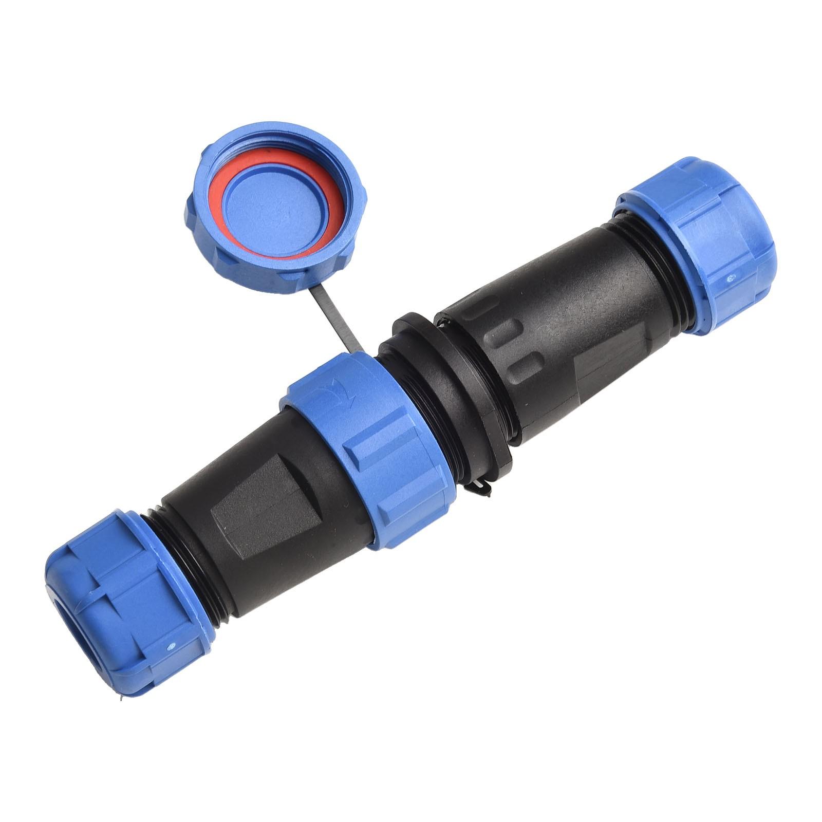 

SP21 3Pin Pair Panel Mount Waterproof Connector Plug Socket,Wire Connector 30A