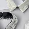 Detachable Lapel Collar False Elaborate Girls Collar Accessory Jeweled Collar Ancient Art Decorative False Shawl