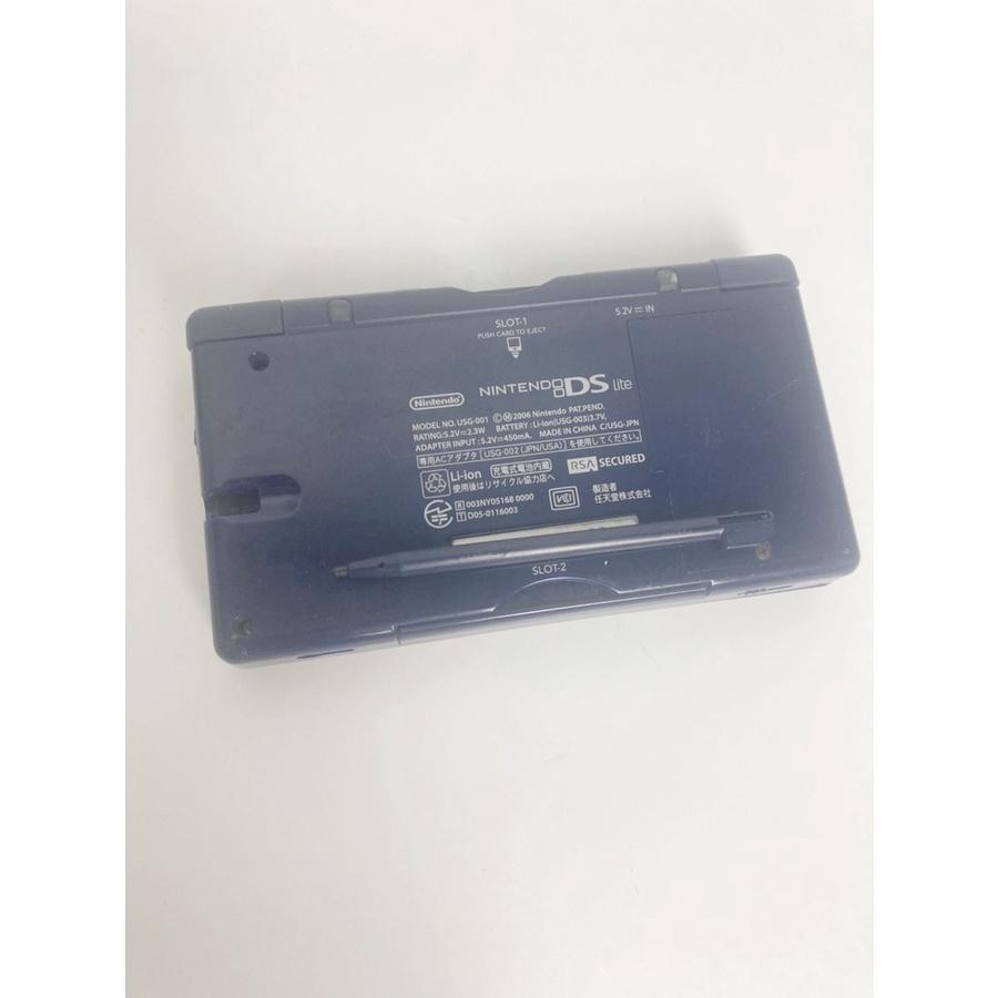 Nintendo DS Lite USG-001 (Enamel Navy ) With Stylus console operation check Startup confirmed Stylus