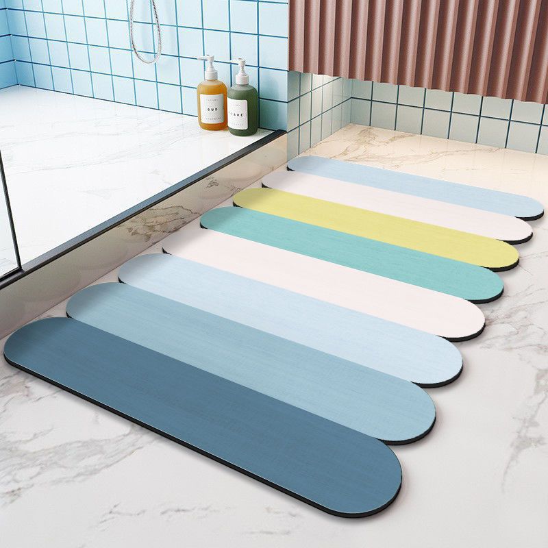 Nordic Diatom Mud Mat Bathroom Absorbent Non-slip Mat Toilet Entry Mat Toilet Door Door Quick Drying Mat