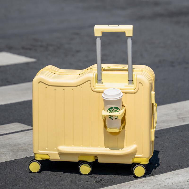 Nongtuo Kids Ride-On Suitcase - 18-inch Travel Luggage