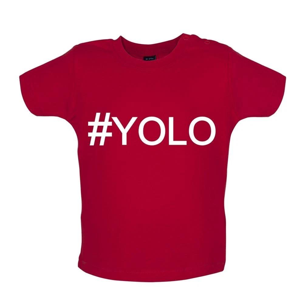

Yolo Hashtag - Kids T-Shirt / Bodysuit - You Only Live Once Carpe Diem Hashtag 100