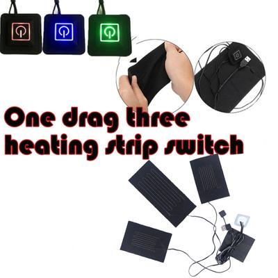 3in1 Electric Vest Heater Warm Cloth Jacket - USB Thermal Heated Pad Body Warmer