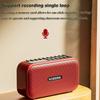 Portable FM Radio Rechargeable Portatil Radios Recorder Wireless Bluetooth 5.3 Speaker Walkman Heavy Bass Handsfree MP3 Player