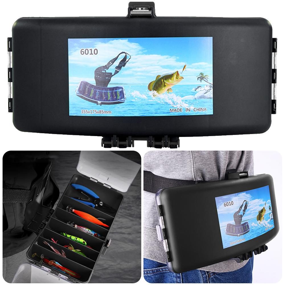 Fishing Belt Bag Fishing Bait Storage Belt Box Large Capacity Fishing Tool Storage Box Multifunctional Fishing Accessories