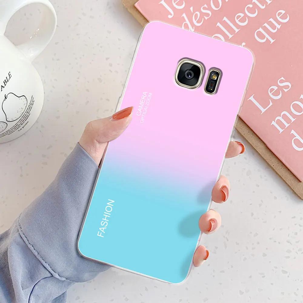 

For Samsung Galaxy S7 Edge Case Cover Shockproof Back Phone Case For Samsung Galaxy S7 Edge S6 S6 Edge Plus Silicon Clear Bumper Galaxy S6