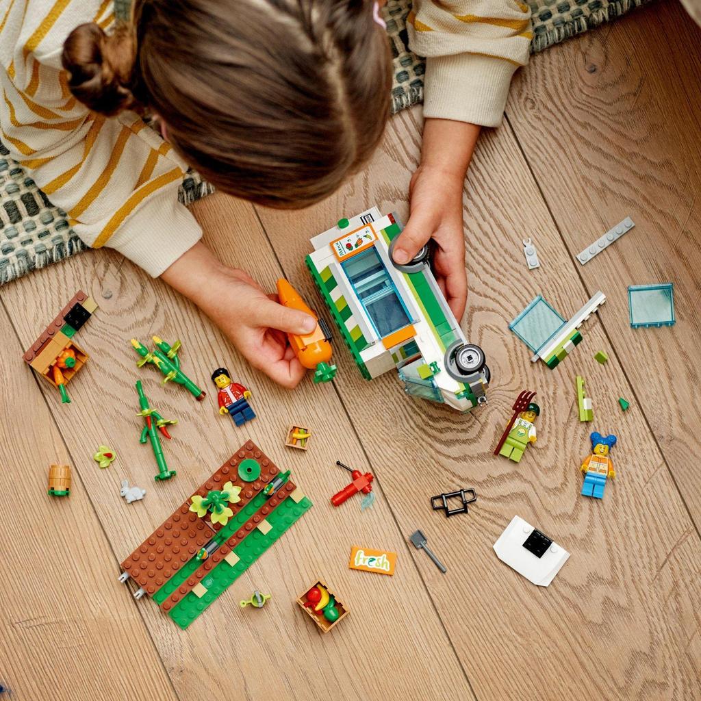 LEGO Samochód City Wagon Wiek 60345, Zabawka, Klocki, Prezent, Samochód, Pojazd, Pojazd, Chłopcy, Dziewczynki, 5+