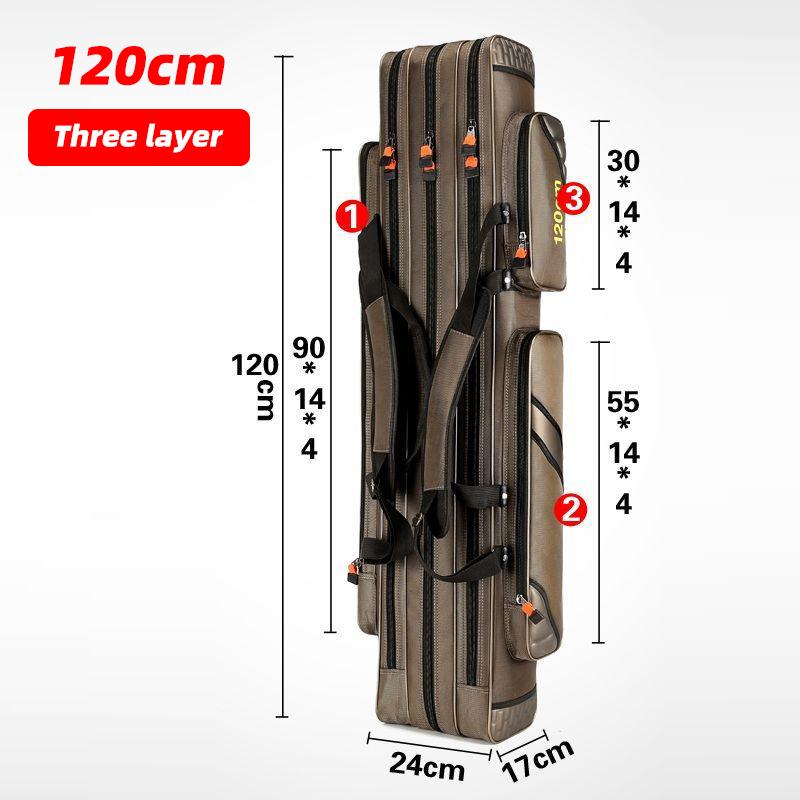 Fishing Bag Fishing Gear Rod Bag Shoulder Strap Fishing Gear Bag Fishing Rod Fishing Bag