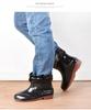 Women's Slip-On Waterproof Short Rain Boots, Non-Slip Mom Shoes for Kitchen, Home & Garden with Tendon Sole