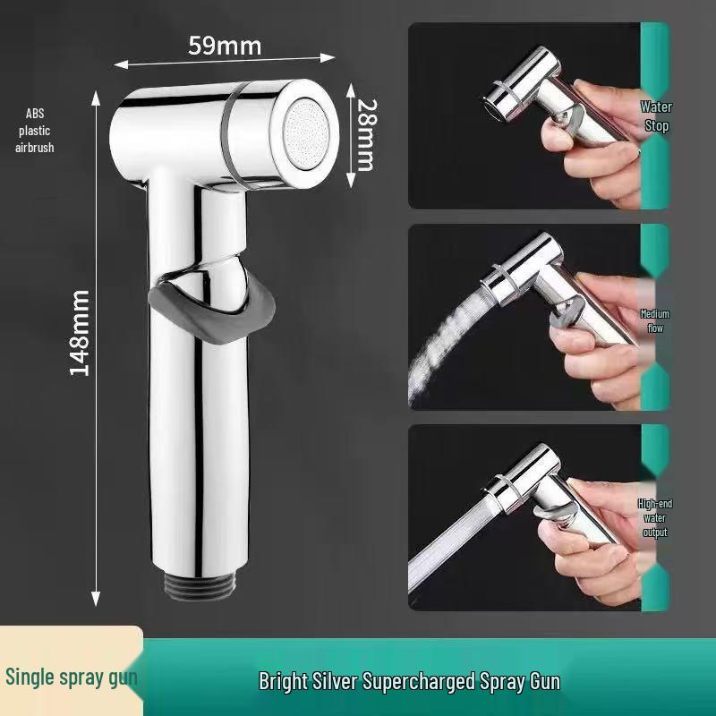 Toilet Companion Spray Gun Angle Valve Set – Bathroom Bidet Booster Faucet