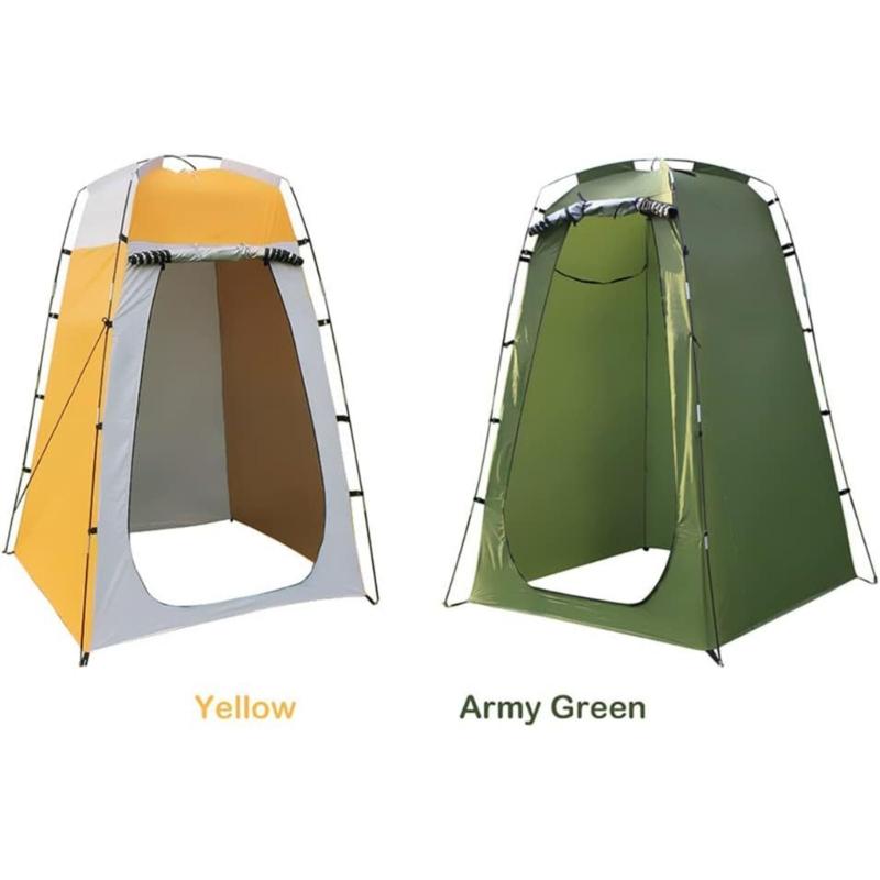 Multifuntional Small Camping Tent with Reinforced Metal Frame Windproofs Design Spacious for Family Travel Activity