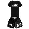T-shirt a maniche corte UFC Venom da Boxe Rash Guard a maniche corte per Allenamento MMA BJJ Fightwear ad Asciugatura Rapida
