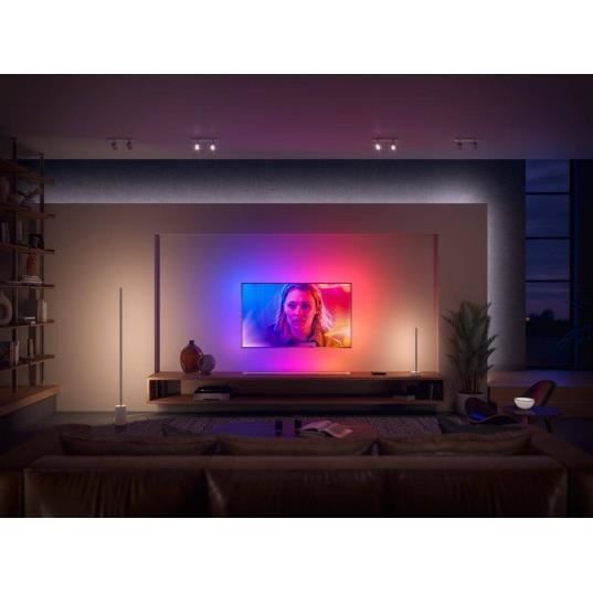 Lumière connectée - PHILIPS HUE - Play Gradient Light Tube 125cm - Noir - 25000 heures - LED