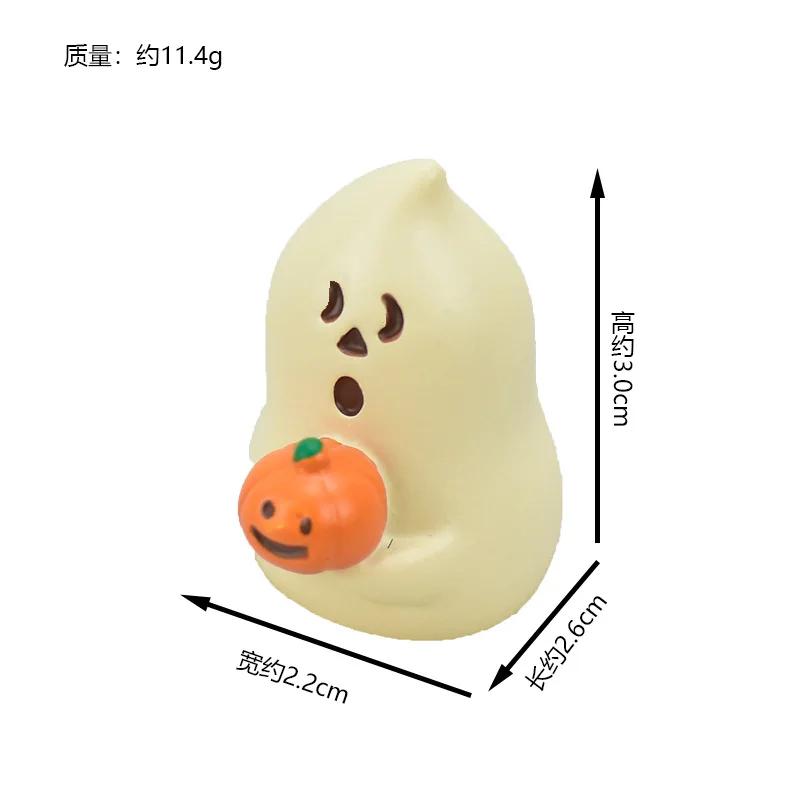 New!Japan Zakka 2025 Halloween Japan Decor Bookshelf Decoration Collectible Home Decor Resin Craft Ornaments Scene Decoration