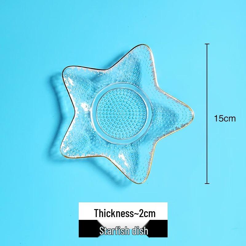 ZISIZ Starfish Glass Plate