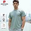 Pierre Cardin Men's 100% Cotton Solid Crew Neck Short Sleeve T-Shirt