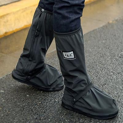 High Top Waterproof Shoes Covers for Shoes Motorcycle Cycling Bike Rain Boot Rain Cover for Shoes In Creek Rainy Snowing T4