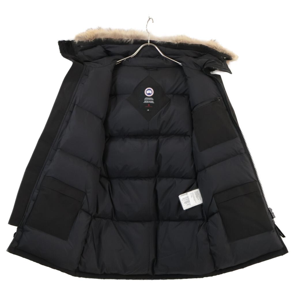 CANADA GOOSE Domestically authorized 3438JM Jasper Parka down jacket with fur Jacket S blackUsed