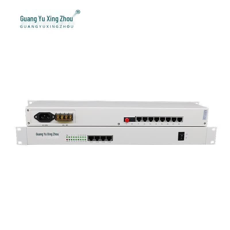 

GY-8P4E Digital Telephone & Ethernet Fiber Optic Transceiver