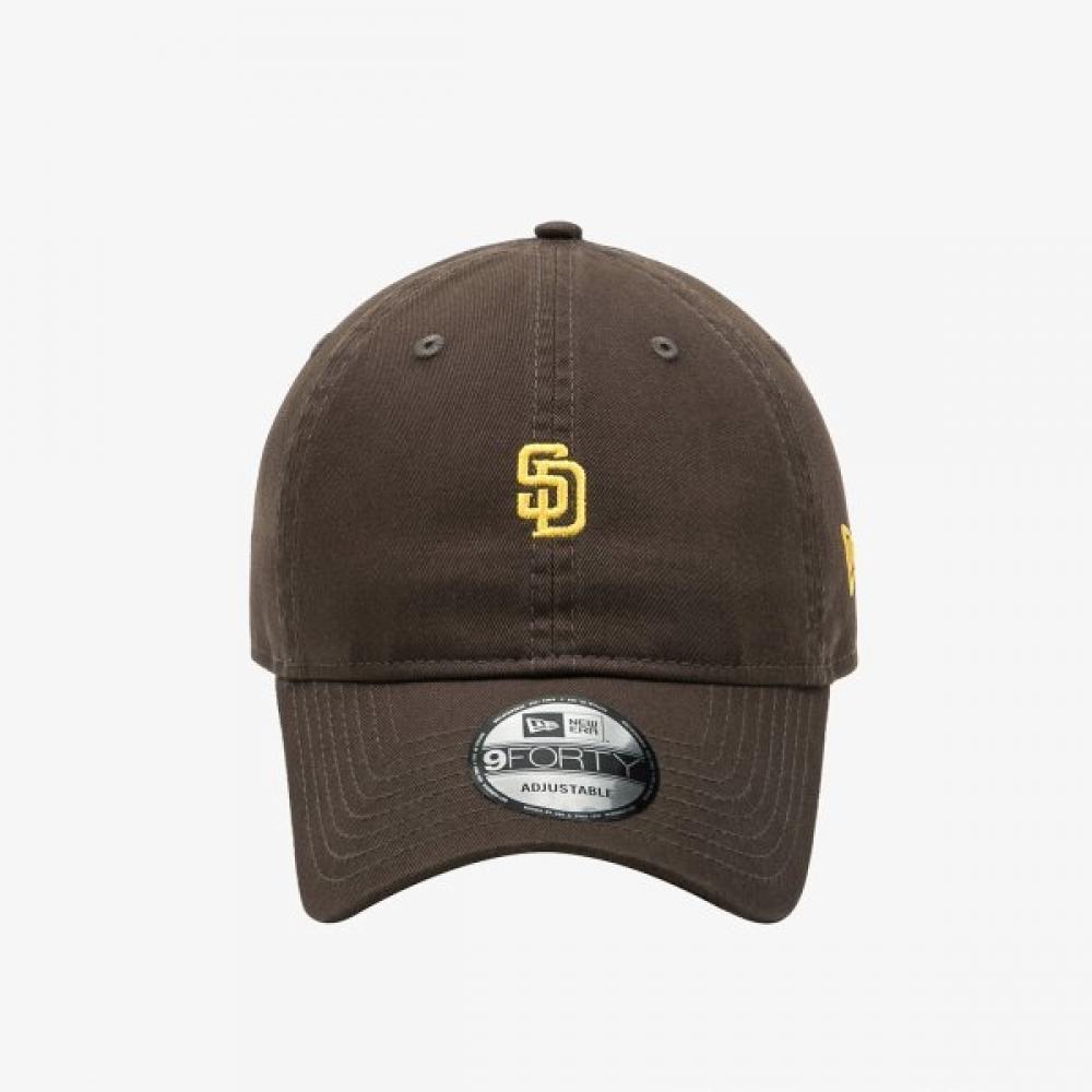 New Era San Diego Padres Mini Logo Unstructured Ballcap Chocolate 14392416