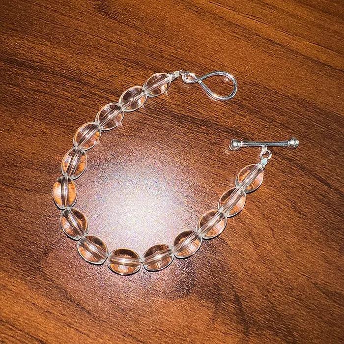 [925silver] Crystal Bracelet