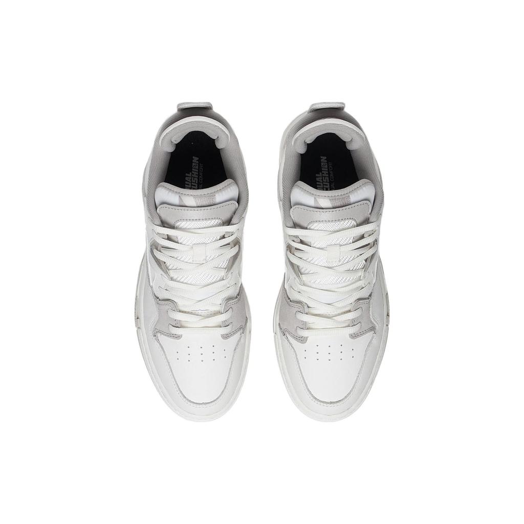 Li Ning Wave PRO Synthetic Leather Slip Resistant Abrasion Resistant Low top Skateboard Shoes Women's AECT026-2