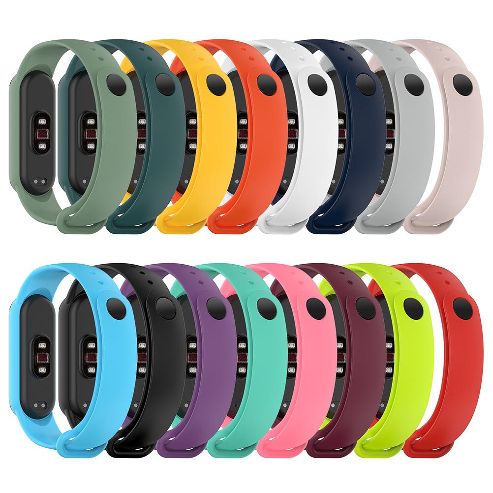 1pcs Replacement Wristband Strap For Xiaomi Mi Band 6 Smart Bracelet Accessory