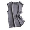 Plus Size Women's Silk Satin Camisole Vest - Mulberry Silk Base Layer Top