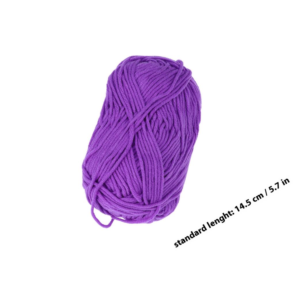 50G Milk Cotton Yarn Super Soft Skin Care Cashmere Blend Warm Easy Care Tumble Dry Normal for Knitting Crochet Accessories and