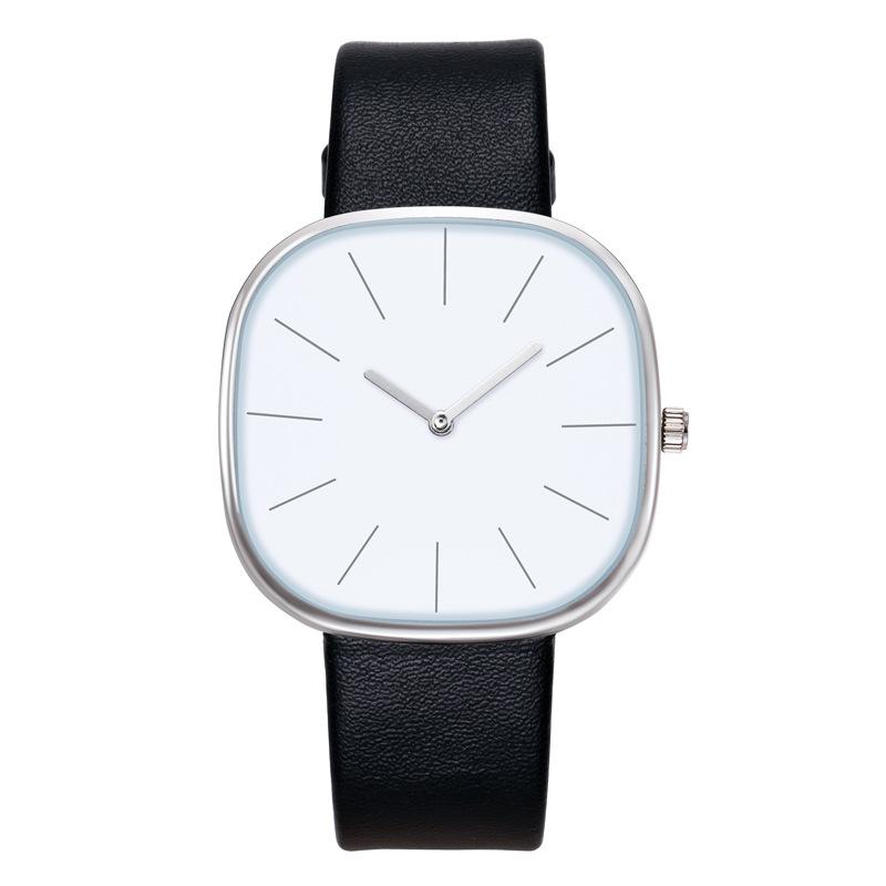 Sugar Cube Milk Minimalist High-End Square Watch Female Simple Niche Design Fashionable Versatile Watch Female