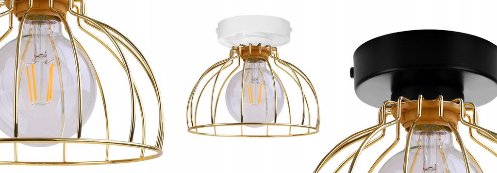ELEGANT CEILING LAMP GOLDEN WIRE LAMP LED