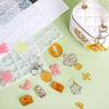 Alphabet Harz Silikonform Harz Buchstaben Zahlen Formen Alphabet Schlüsselanhänger Formen für DIY Schlüsselanhänger Schmuck Anhänger Herstellung