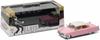 GREENLIGHT Cadillac Elvis Diecast Car Scale CADILLAC FLEETWOOD SERIES 60 1955 1/43 (Pink) [Used]