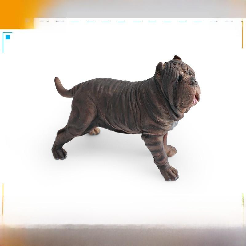 Realistic Pvc Dog Model Extra Large Doberman German Shepherd Pet Display Tabletop Ornament