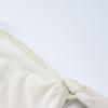 European and American Summer Slanted Shoulder Single Shoulder Twisted Slim Fit Solid Color Dress