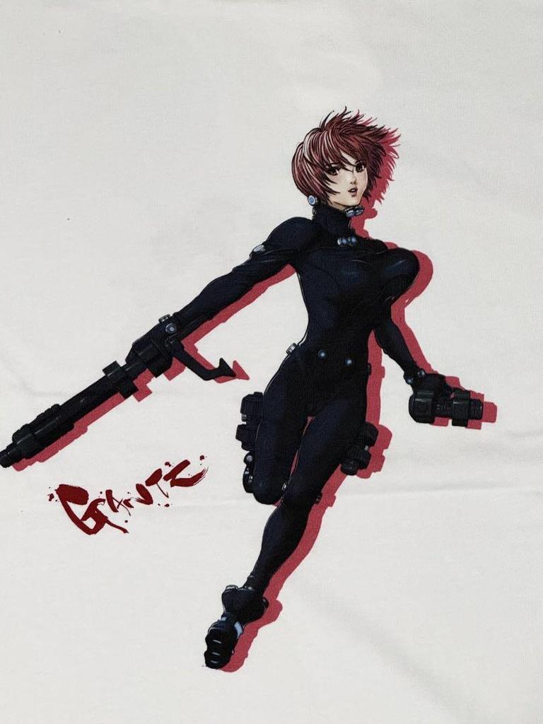 [USED] GANTZ Megumi Kishimoto Anime T-shirt XL size